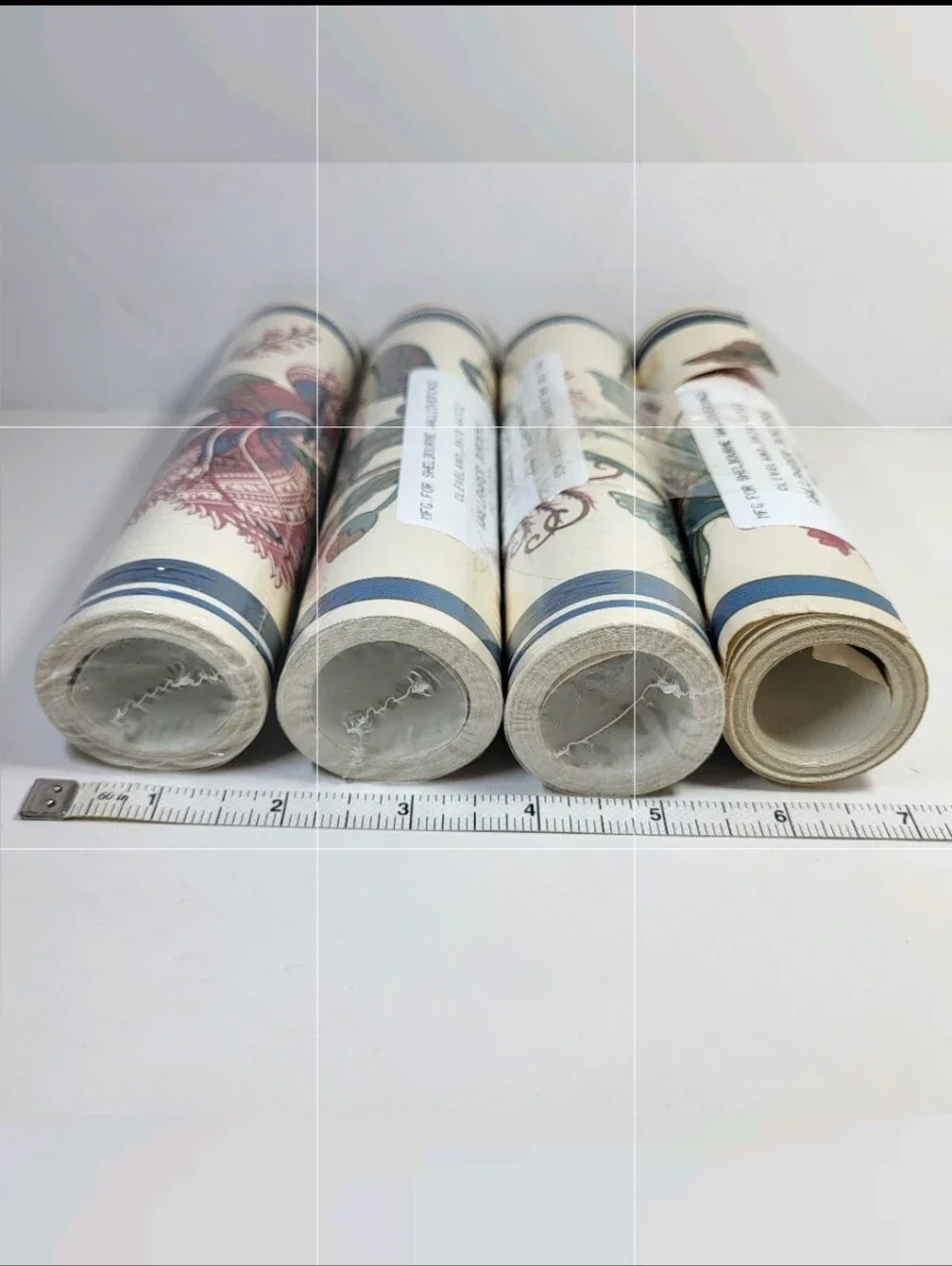 Shelbourne Wallcoverings Floral Wallpaper BORDER 4 Rolls, 5 Yards x 7